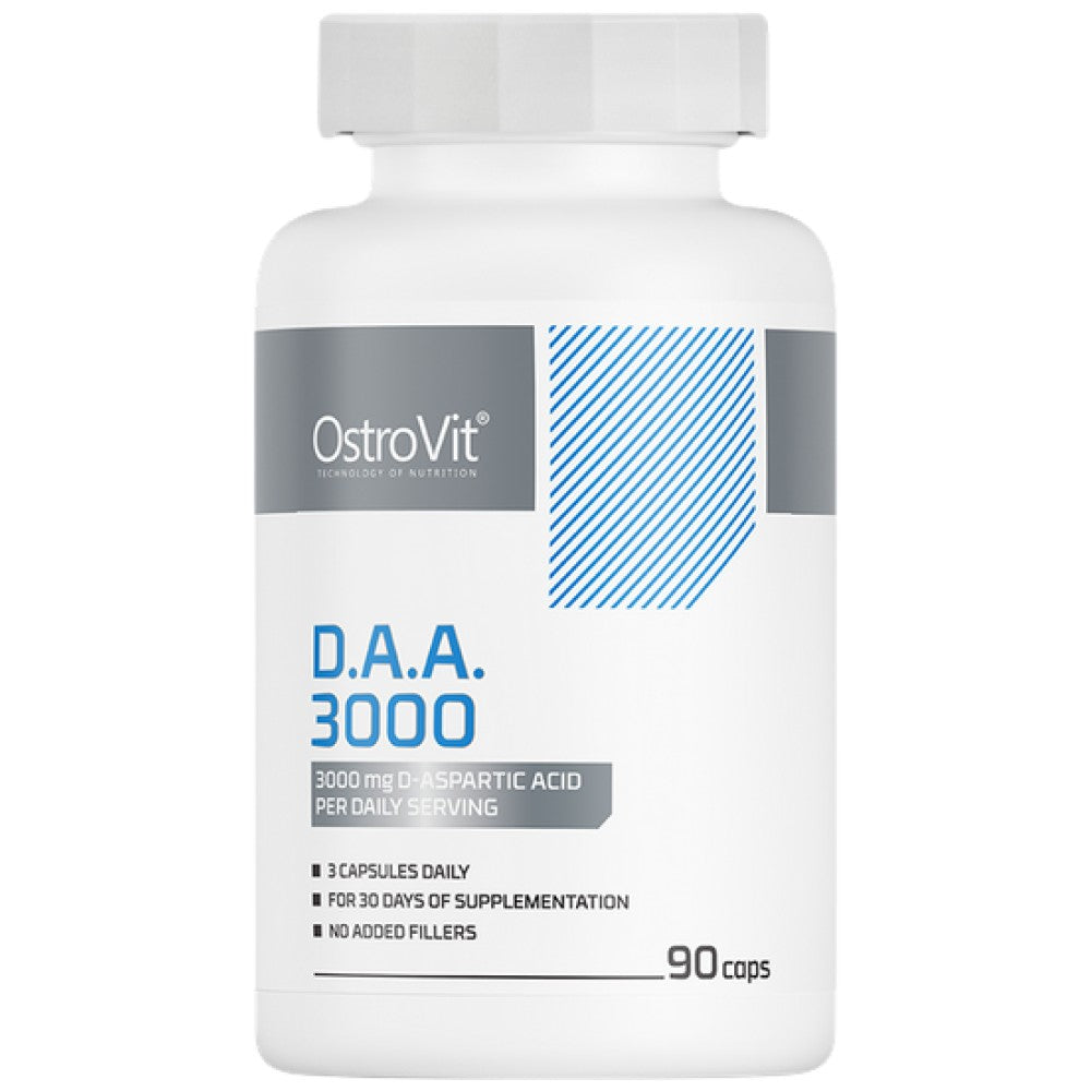 DAA 3000 | Capsule cu acid D-aspartic 90 capsule