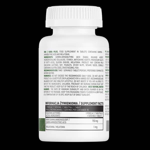 GABA 750 mg Plus 90 tablete