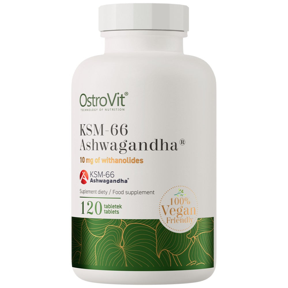 KSM-66 Ashwagandha 400 mg 120 comprimate