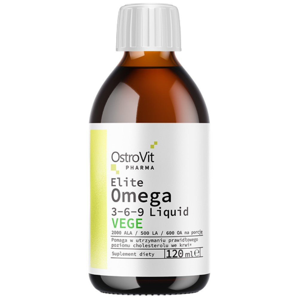 Elite Omega 3-6-9 lichid | Legumă 120 ml