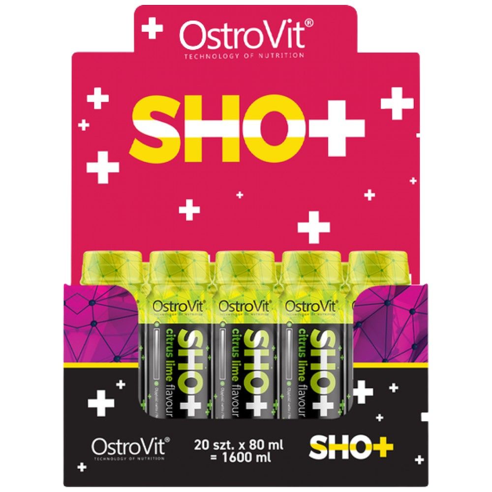 Shot pre-antrenament - 20 x 80 ml