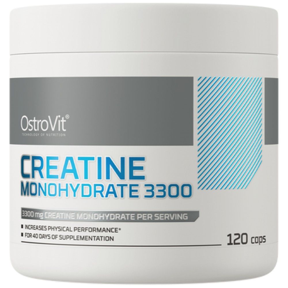 Creatina monohidrat 3300 - 120 capsule