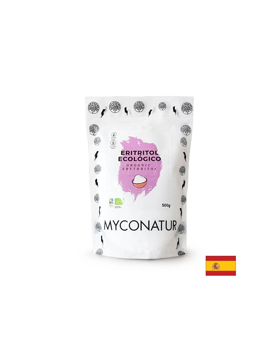 Eritritol Bio - Bio Eritritol, 500 g Myconatur