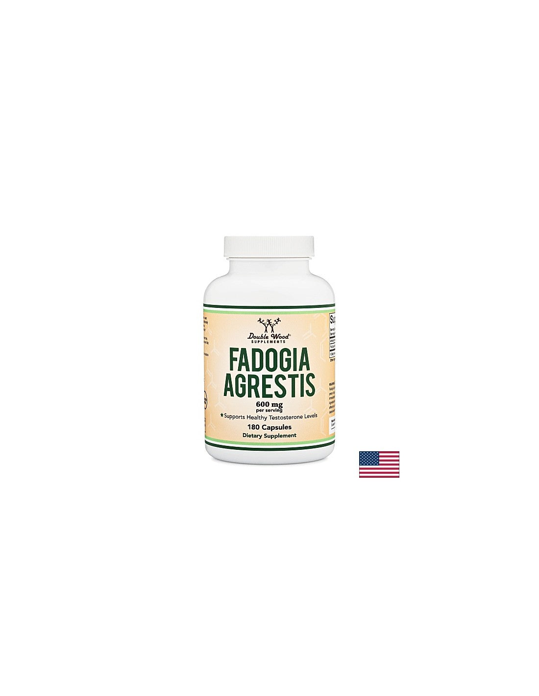 Fadogia Agrestis/ Extract de Fadogia Agrestis /Pentru potenta masculina/, 180 capsule Double Wood