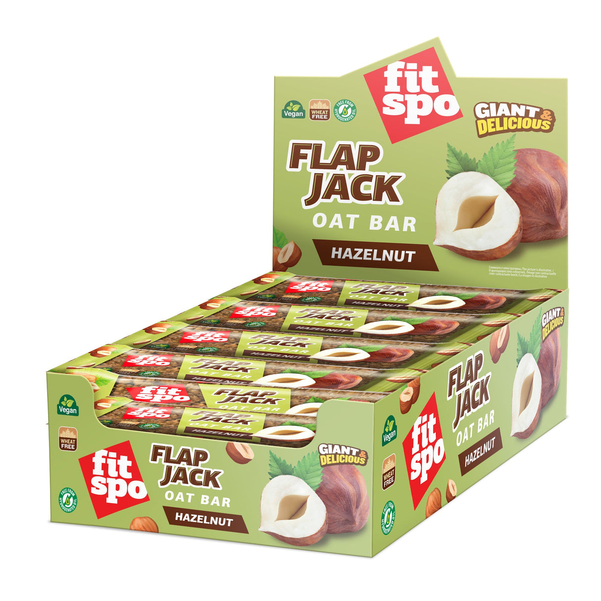 Flap Jack - Energy Oat Bar - 12 x 80 grame