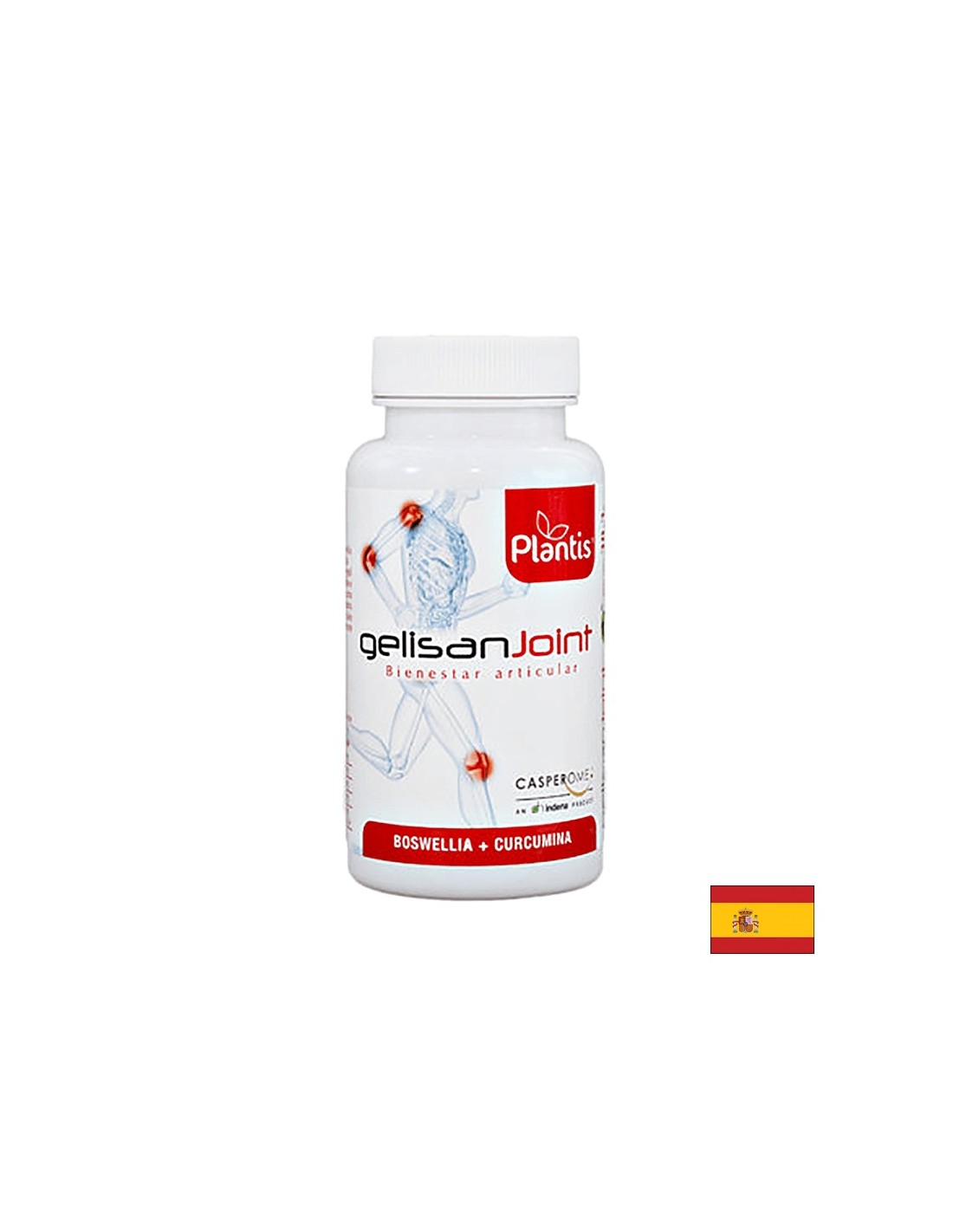 Formula pentru articulații Plantis® (cu Boswellia, Turmeric, MSM, L-Prolină și magneziu), 60 de capsule