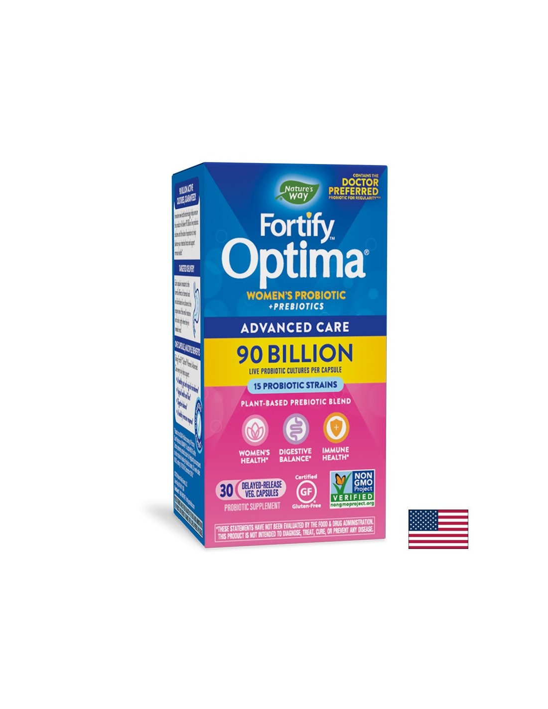 Fortify Optima Women's 90 Billion Active Probiotics - 30 capsule