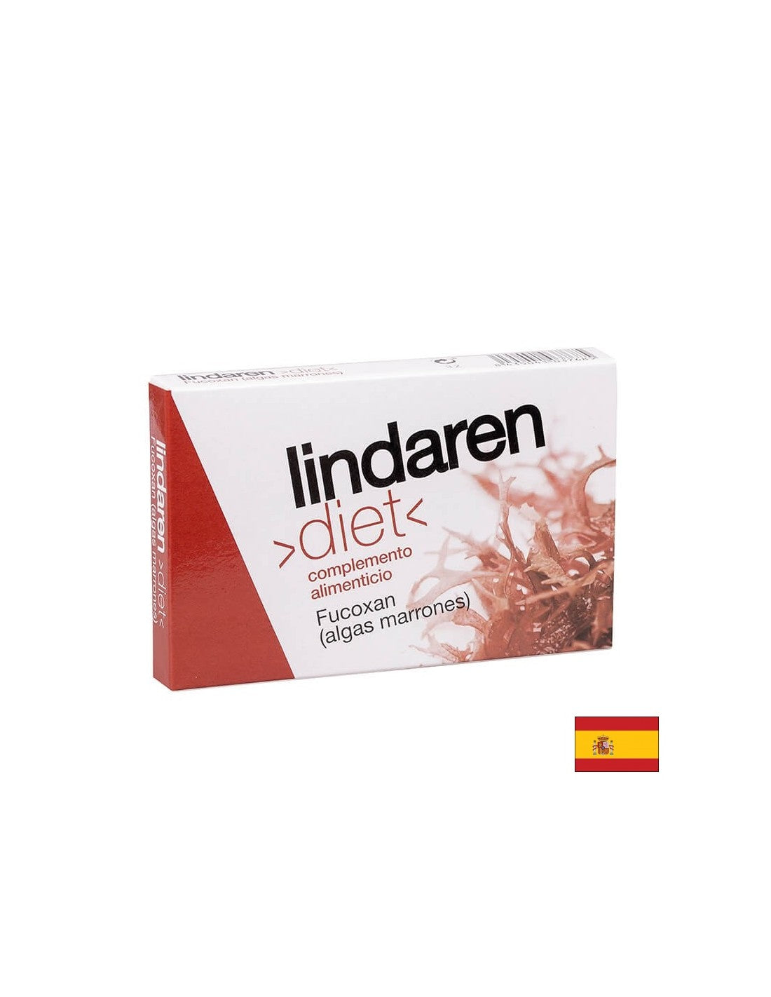 Fucus (alge brune) - pentru pierderea în greutate - Fucoxan (alge marrone) Lindaren, 30 capsule