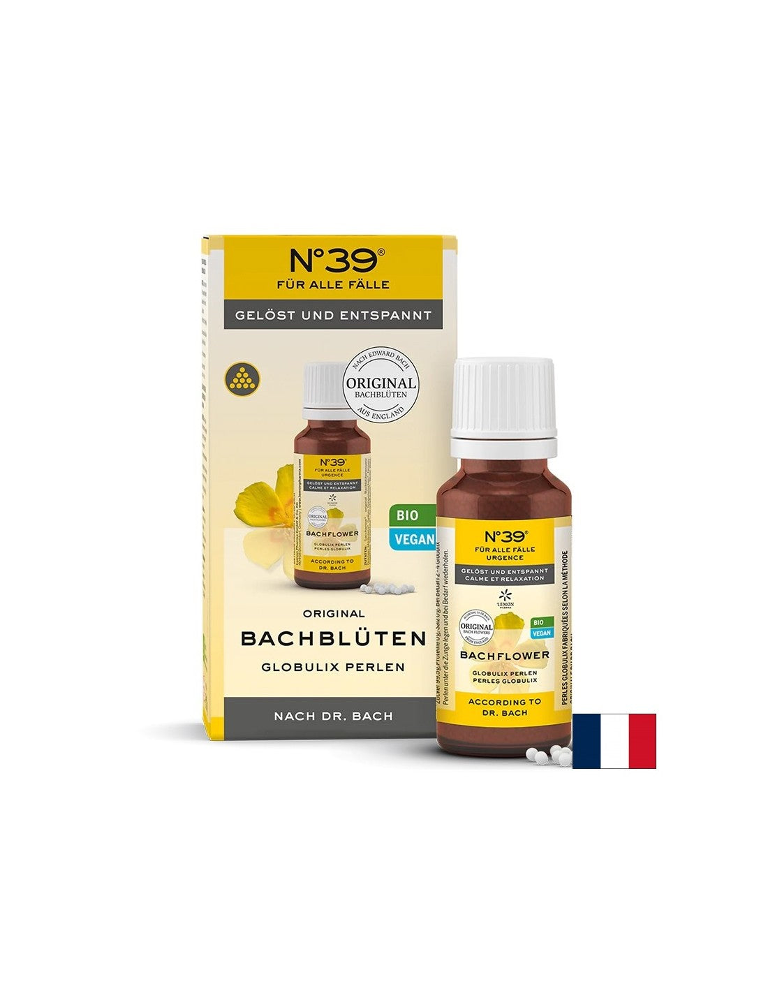 Globulele Dr. Bach N°39 - Urgenta, 20 g Lemon Pharma