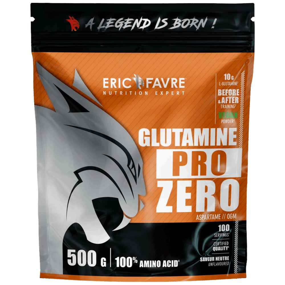 Glutamina Pro Zero | 100% pur - 500 de grame