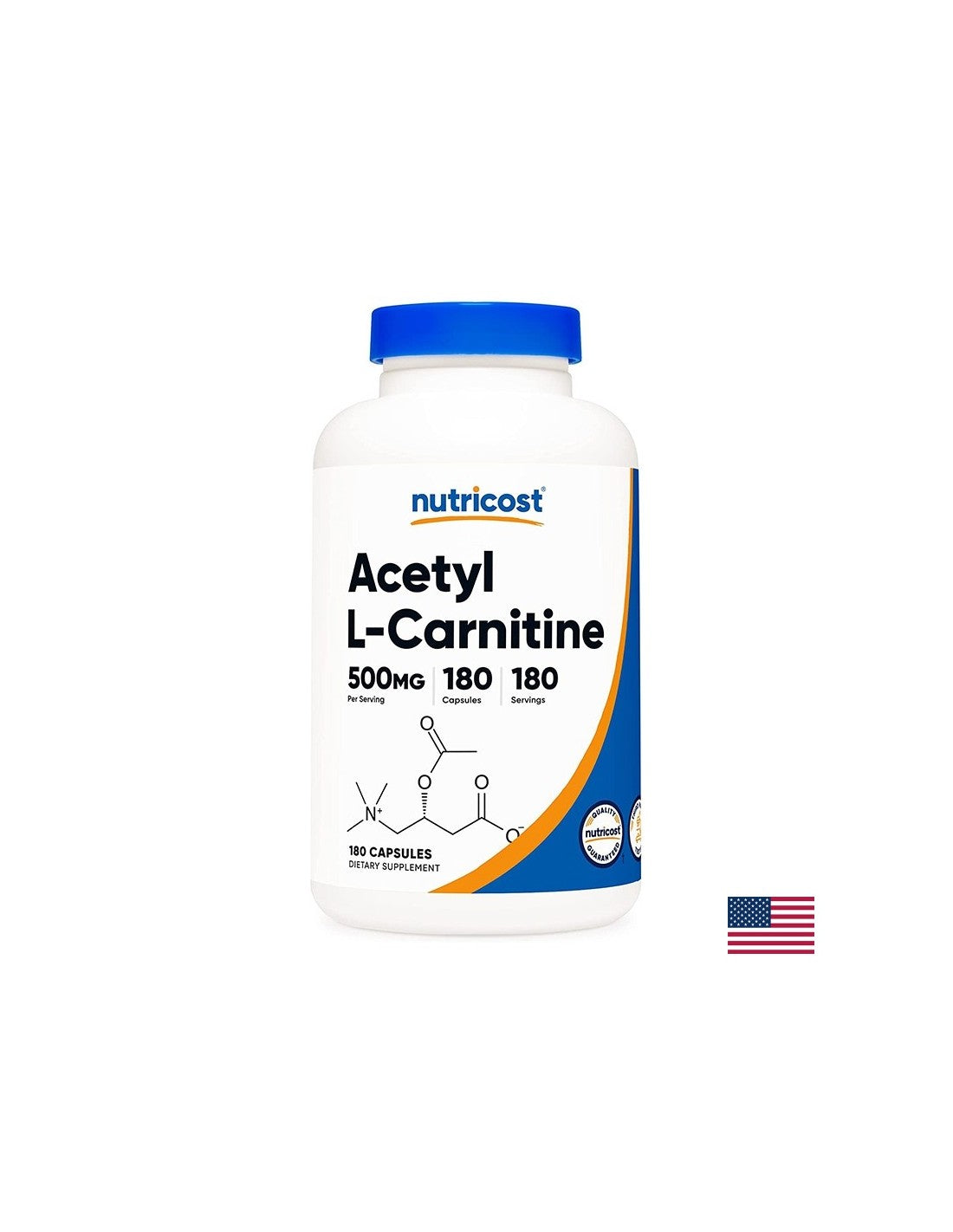 Arderea grasimilor - Acetil-L-Carnitina, 500 mg x180 capsule
