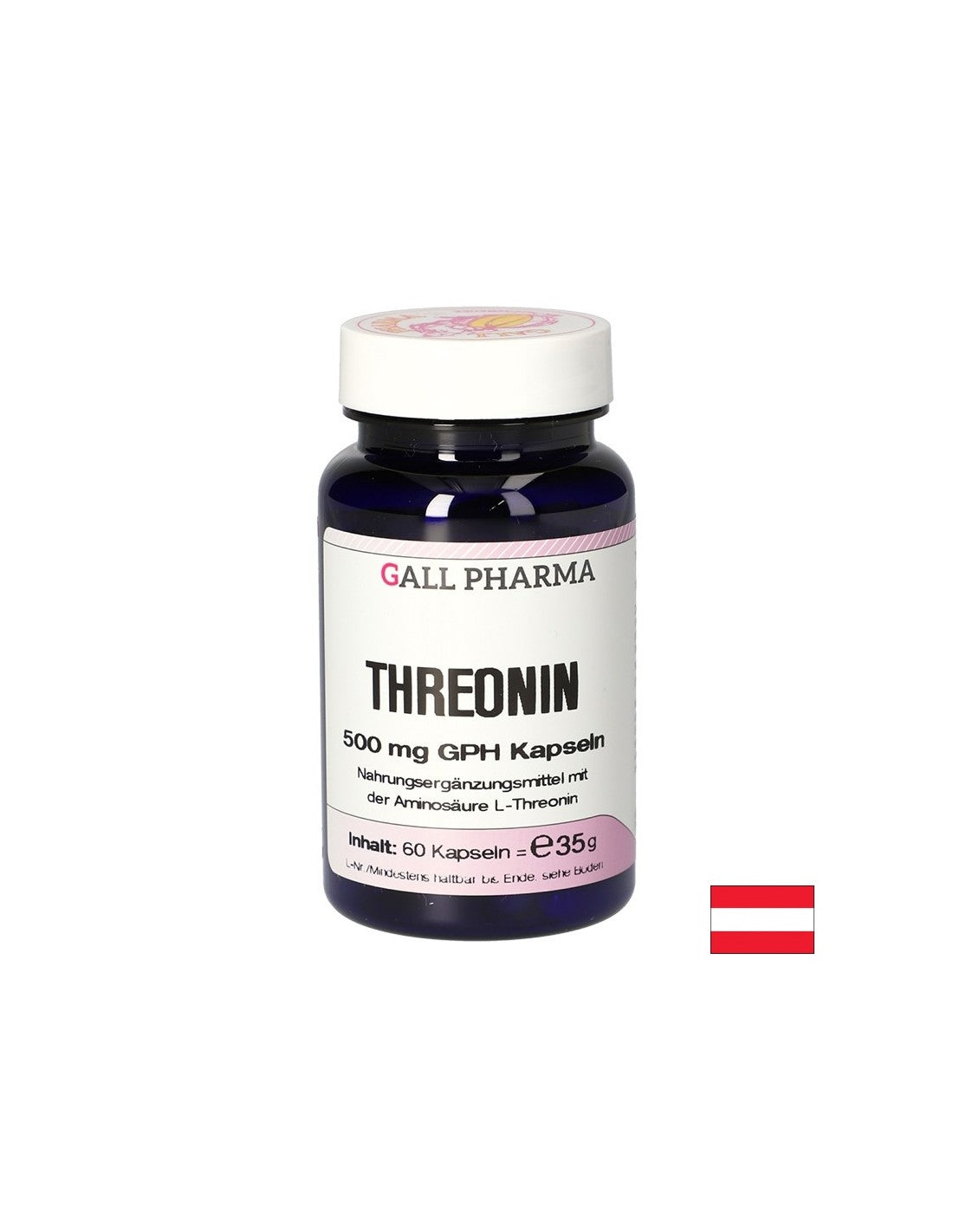 Îngrijirea oaselor și mușchilor - L-Threonin (Threonin), 500 mg x 60 capsule
