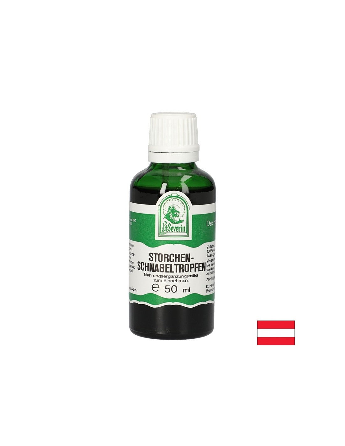 Îngrijirea pielii și a stomacului - Geranium (indrishe), 50 ml, picături