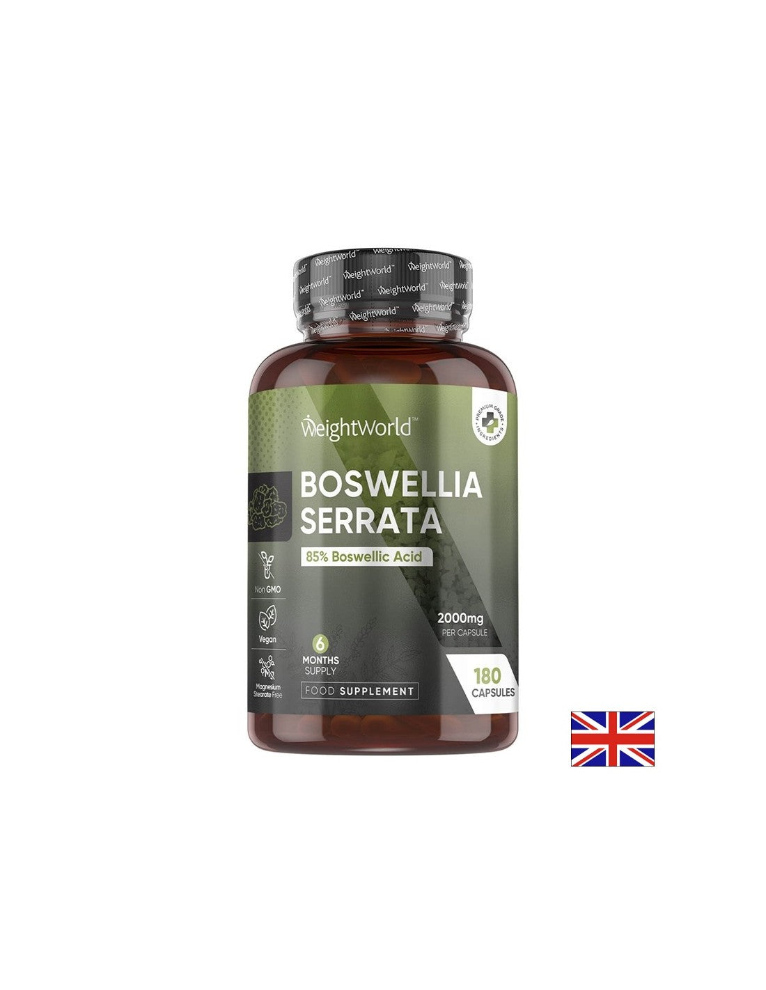 Îngrijirea articulațiilor - Boswellia, 2000 mg x 180 capsule