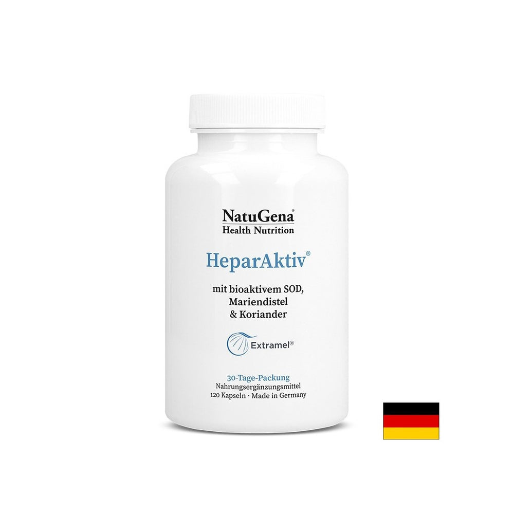 HeparAktiv - Suport hepatic, 120 capsule