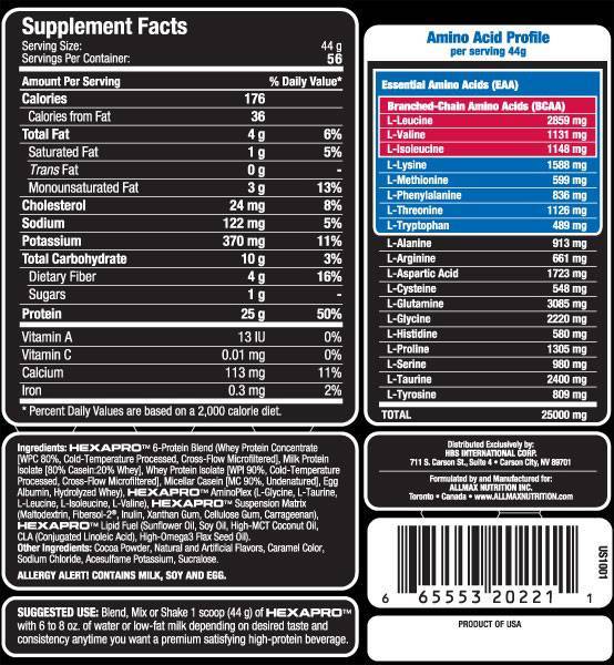 HexaPro - 2490 de grame