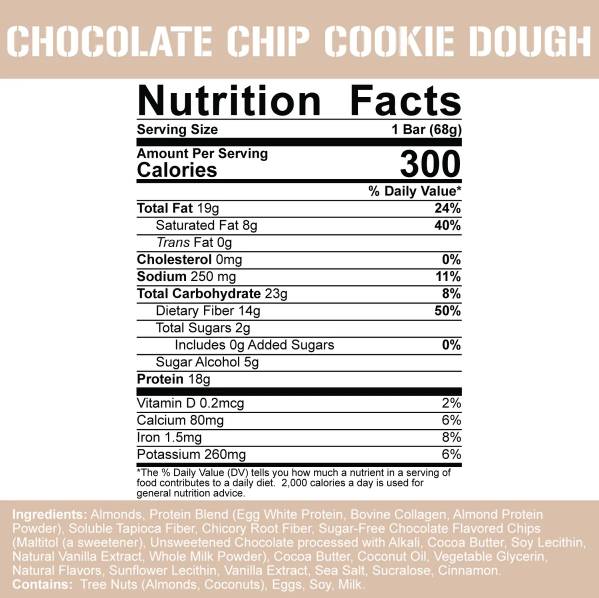 Eliminați carbohidrații | Baton de proteine 10 x 68 grame