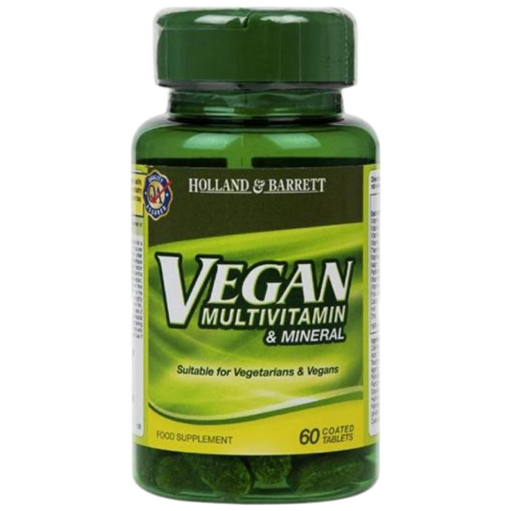 Multivitamine și minerale vegane - 60 de tablete