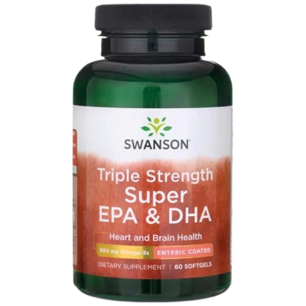 Triple Strength Super EPA și DHA 900 mg 60 capsule moi