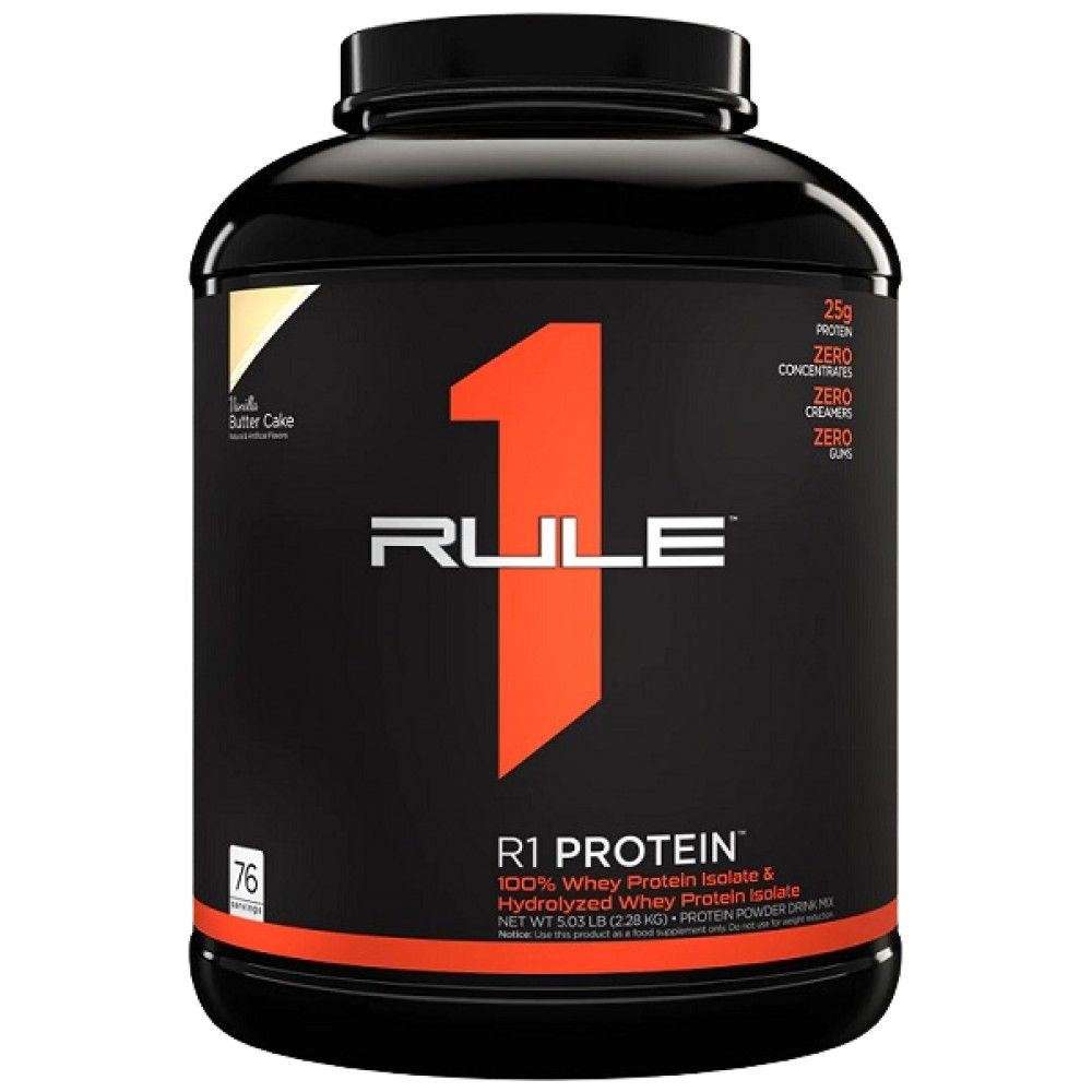 Proteina R1 | 100% zer izolat și zer hidrolizat - 2196-2280 grame