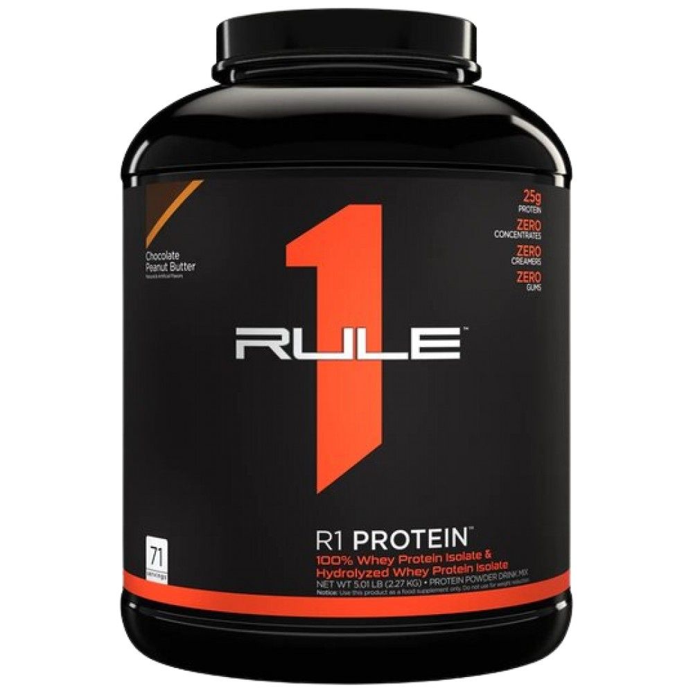 Proteina R1 | 100% zer izolat și zer hidrolizat - 2196-2280 grame