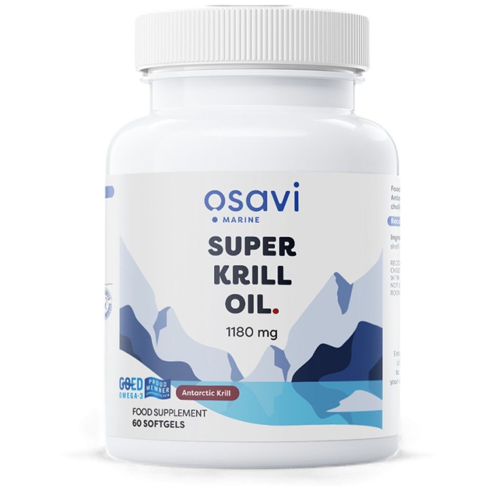 Super Krill Oil 1180 mg - 60 capsule de gel