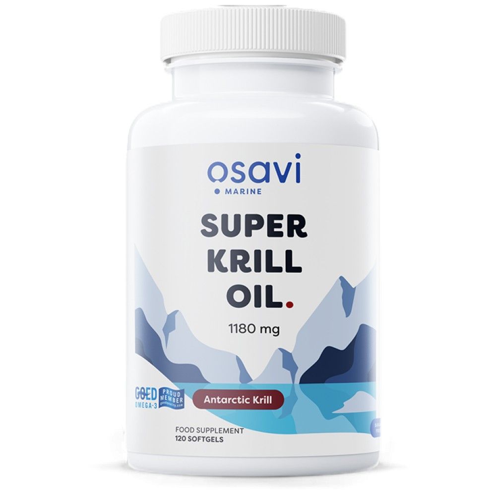 Super Krill Oil 1180 mg - 120 capsule de gel