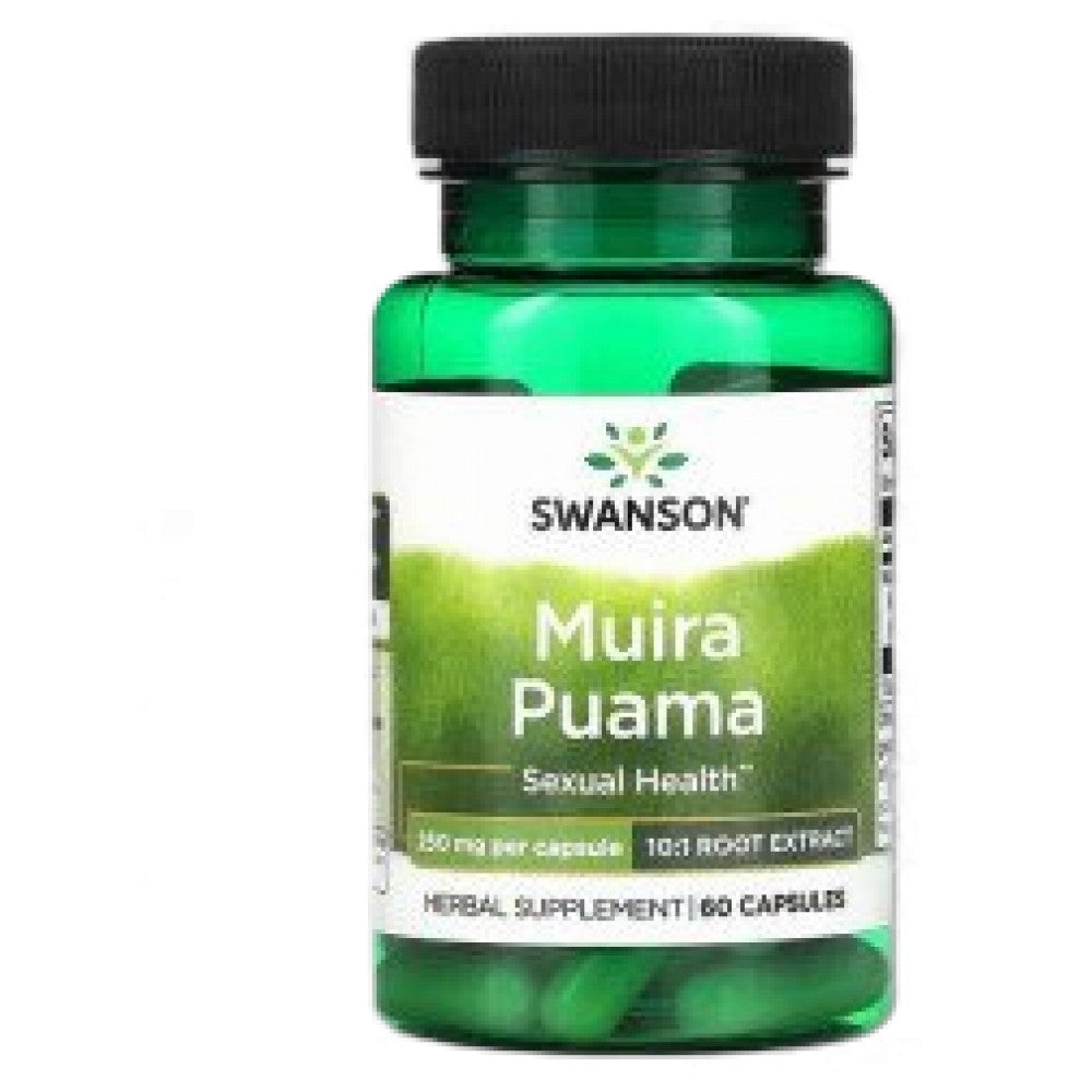 Muira Puama 250 mg | Extract 10:1 60 capsule