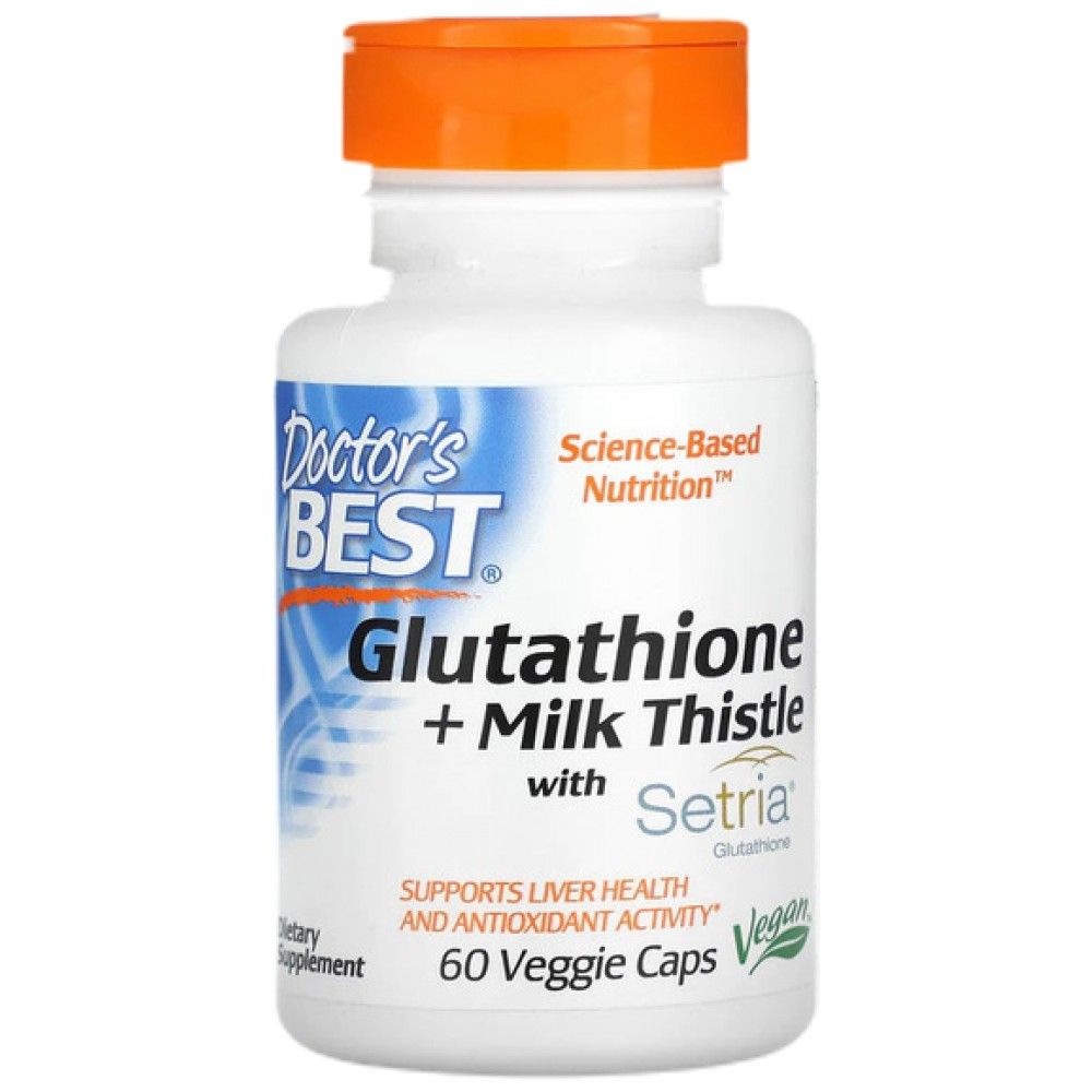 Glutation + Ciulin de lapte - 60 capsule
