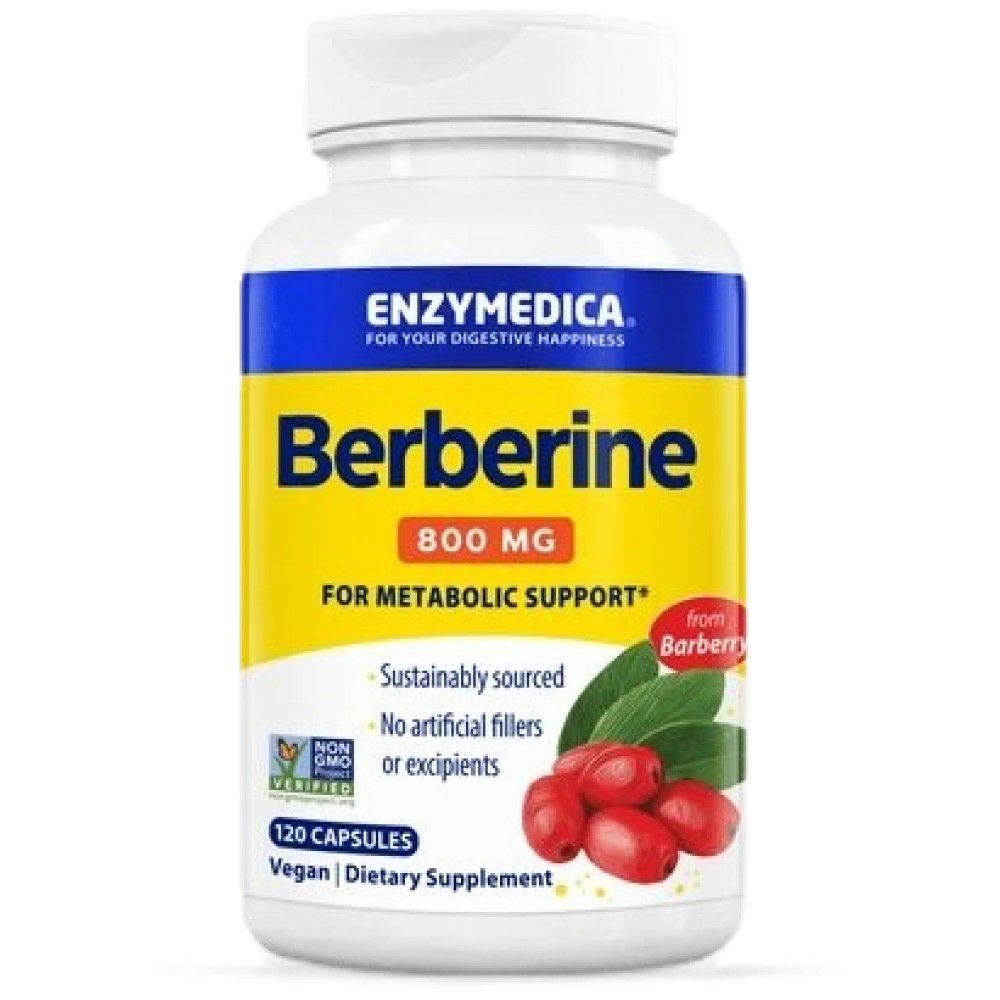 Berberină 800 mg - 120 capsule