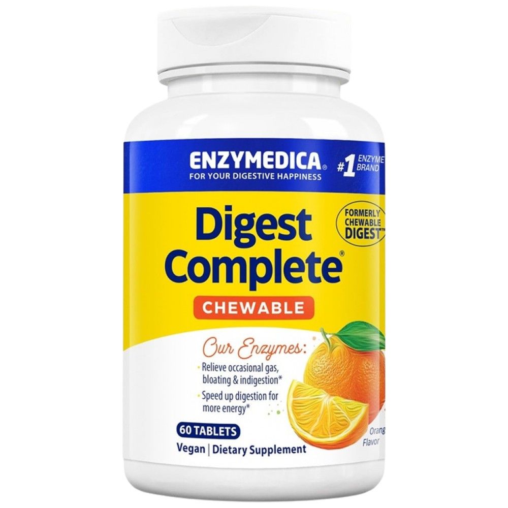 Digest Complete Chewable - 60 de tablete masticabile