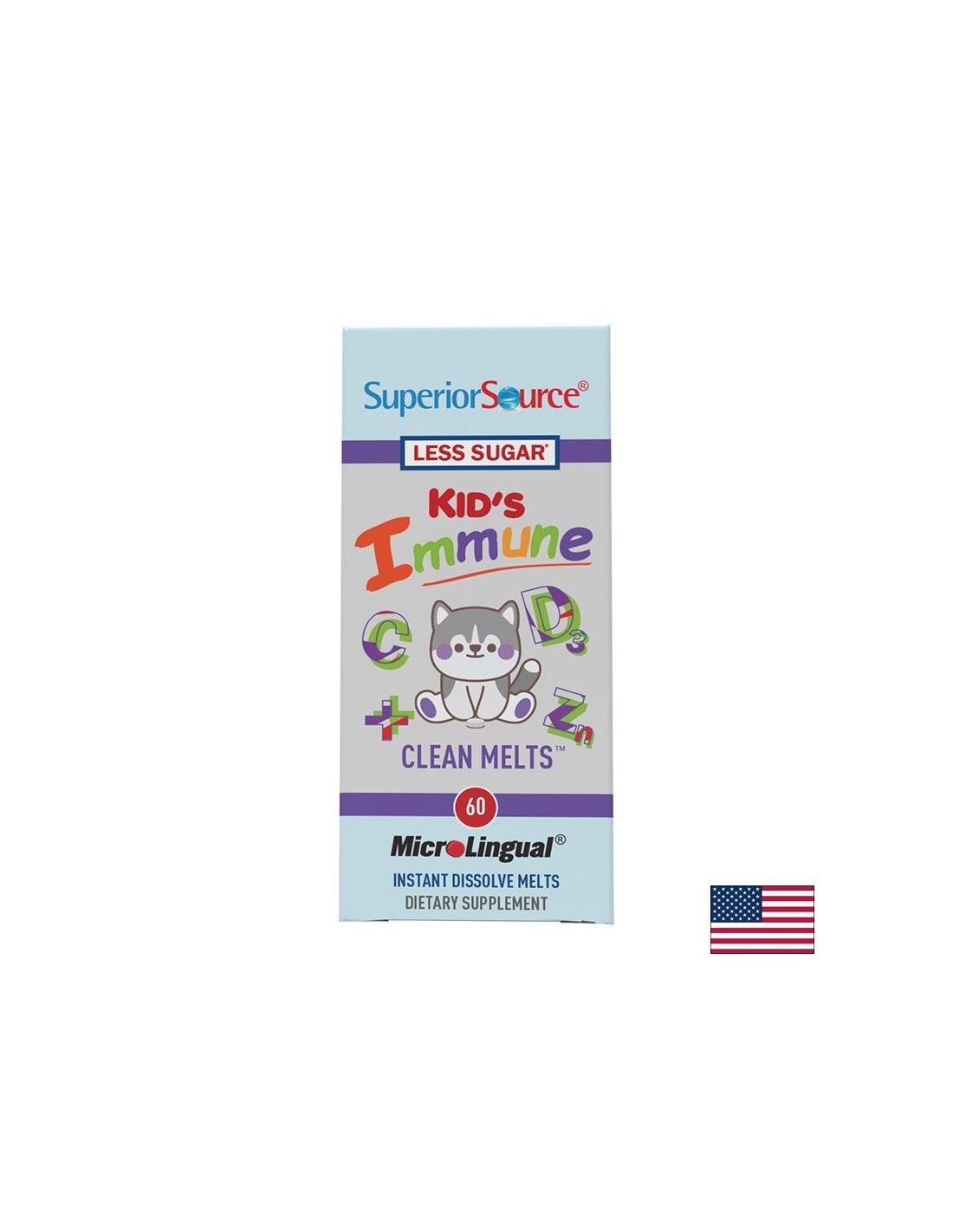 Immunity - formula pentru copii Kids Immune, 60 comprimate sublinguale