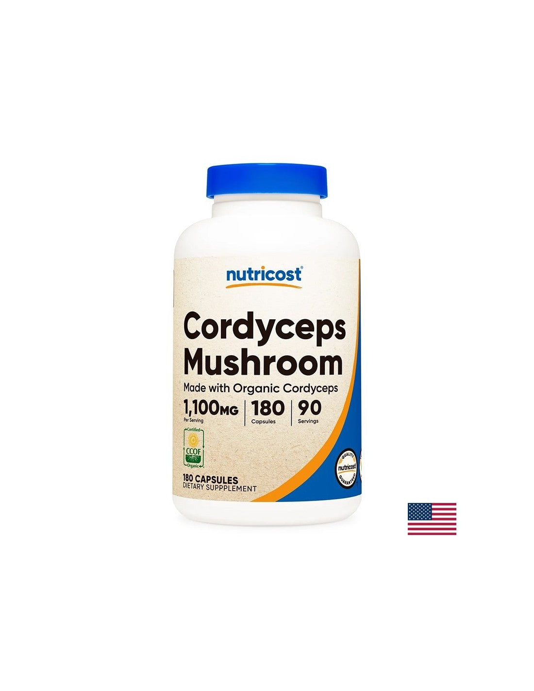 Imunitate si energie - Cordyceps, 550 mg x 180 capsule
