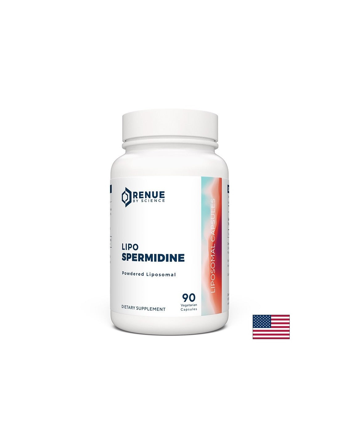 Spermidină – anti-îmbătrânire și neuroprotecție – lipozomală, formă foarte absorbabilă, 90 capsule pentru 45 sau 90 de zile de aport