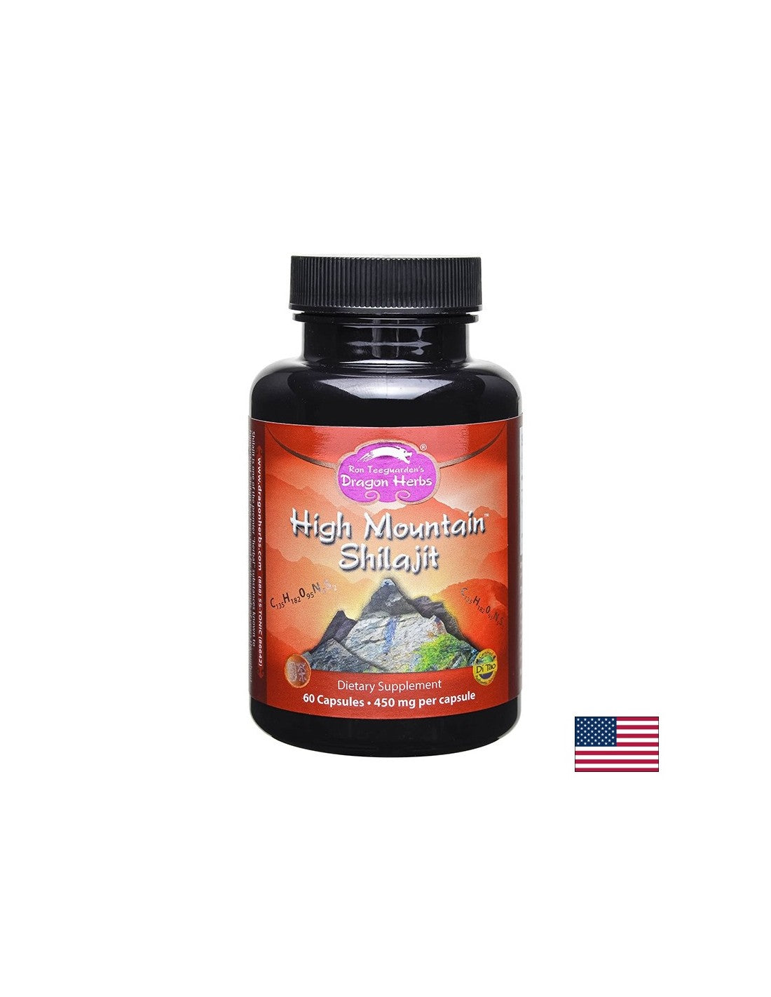 Imunitate - Himalayan Shilajit - High Mountain Shilajit, 60 capsule