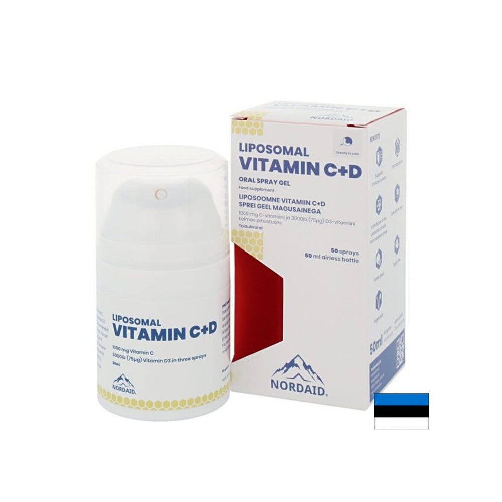 Imunitate - Vitamina C lipozomală + D3, gel spray oral, 50 ml