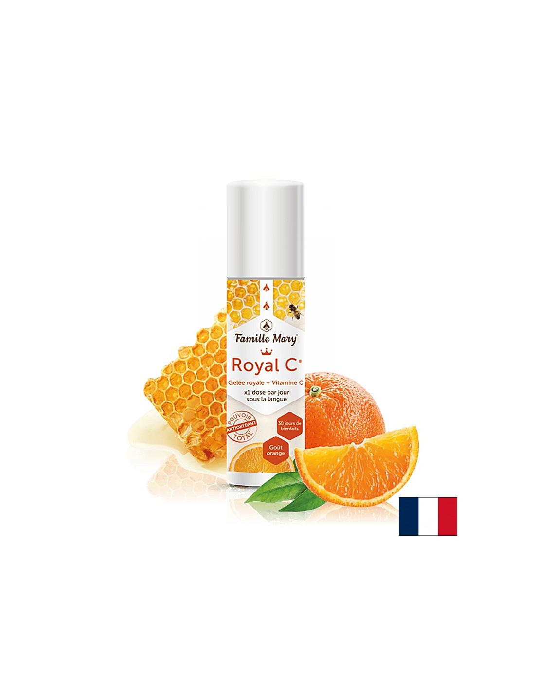 Imunitate - Laptisor de matca + vitamina C, sticla 30 g