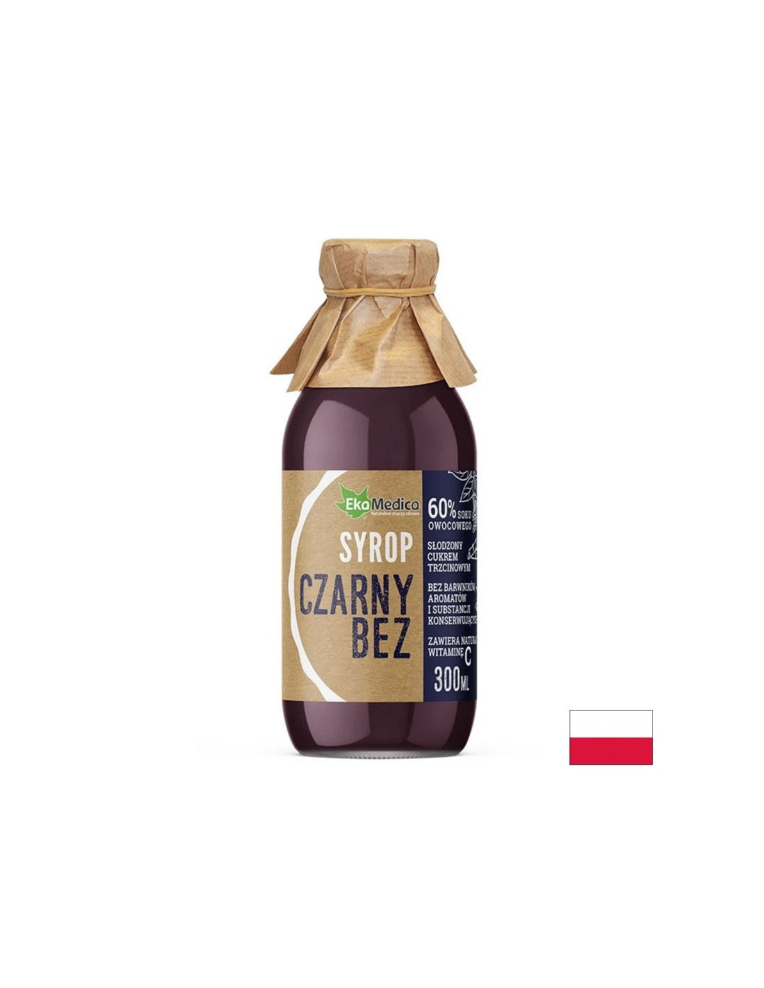 Sirop de soc cu acerola și vit natural. C - Imunitate si aparat respirator, 300 ml, 15 doze