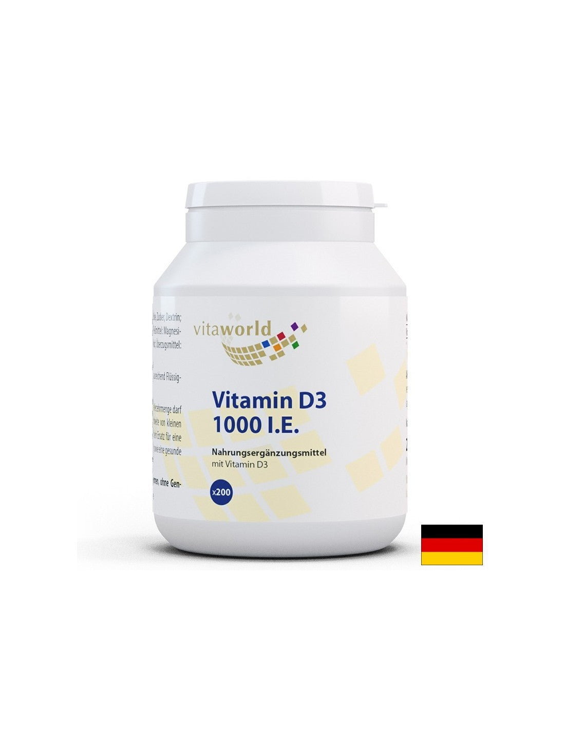 Imunitate - Vitamina D3, 1000 UI/25 µg x 200 comprimate