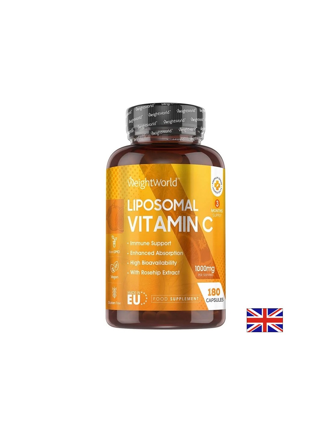 Imunitate - Vitamina C (liposomala), 1000 mg x 180 capsule
