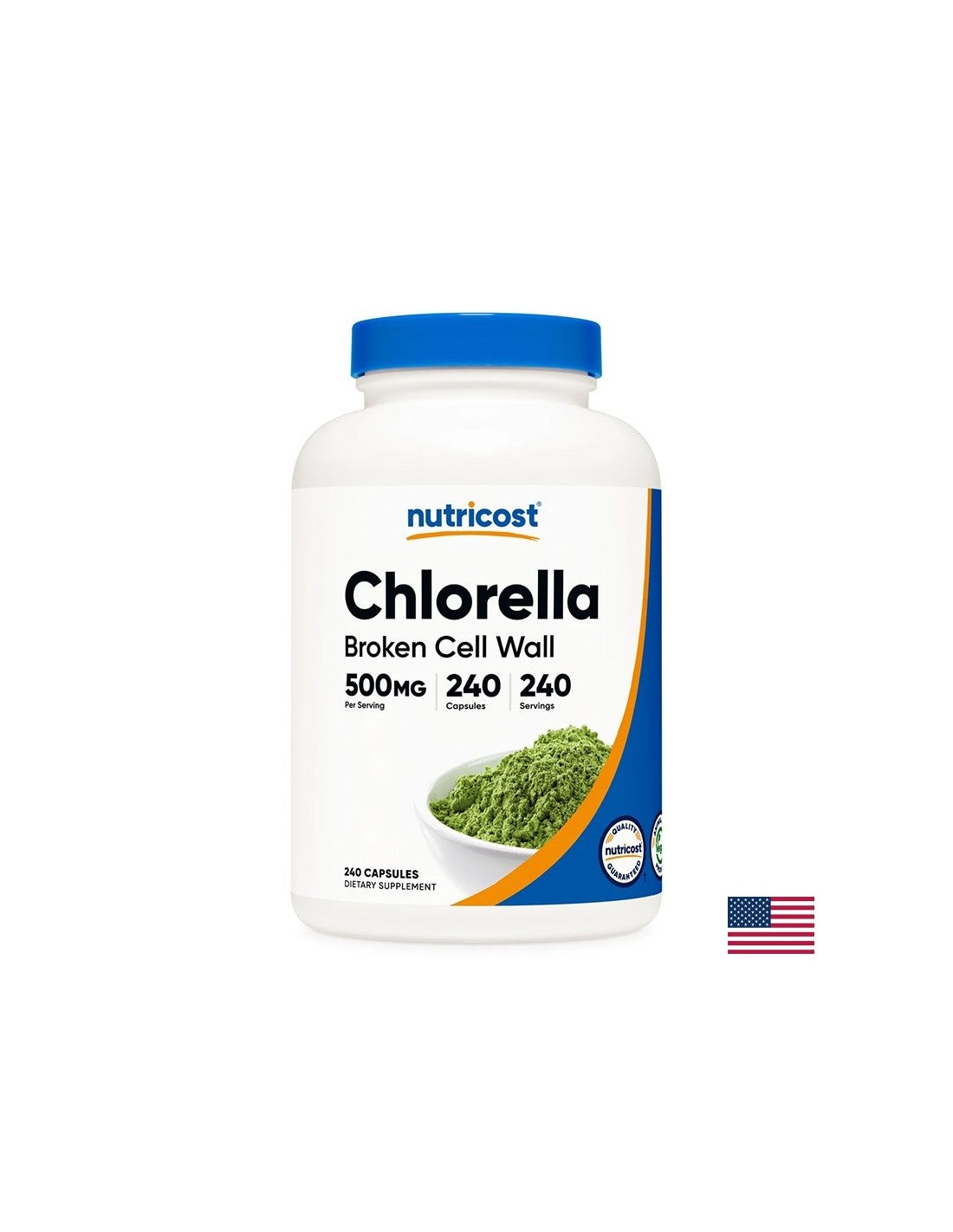 Protectie imunitara si antioxidanta - Chlorella, 500 mg x 240 capsule