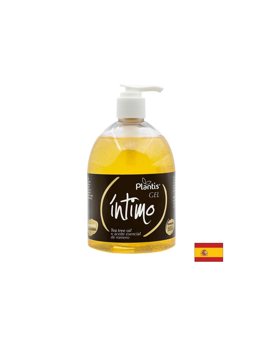 Gel intim cu ulei de arbore de ceai și ulei esențial de rozmarin Plantis®, 500 ml