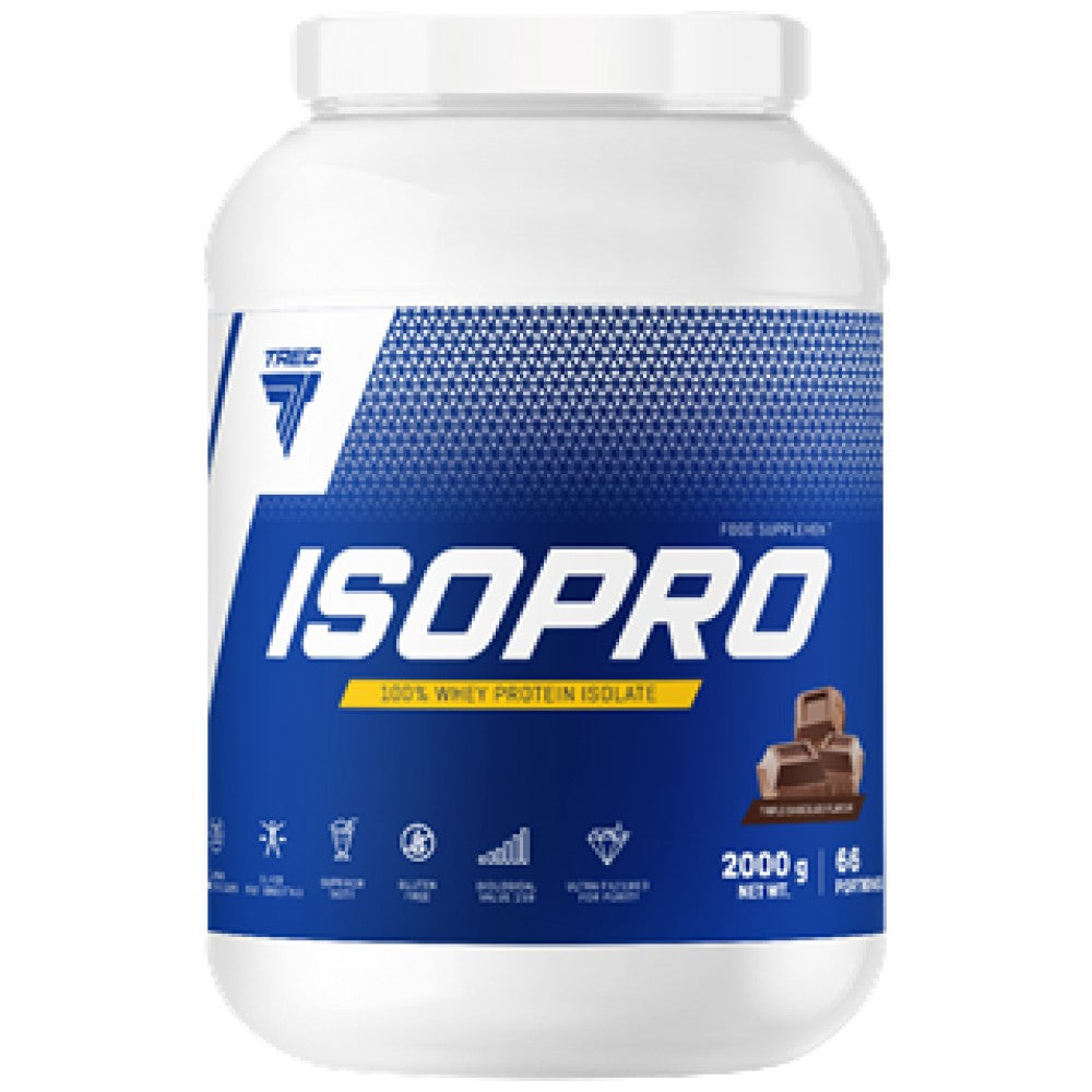 IsoPro | Izolat de proteine din zer 100% - 2000 grame