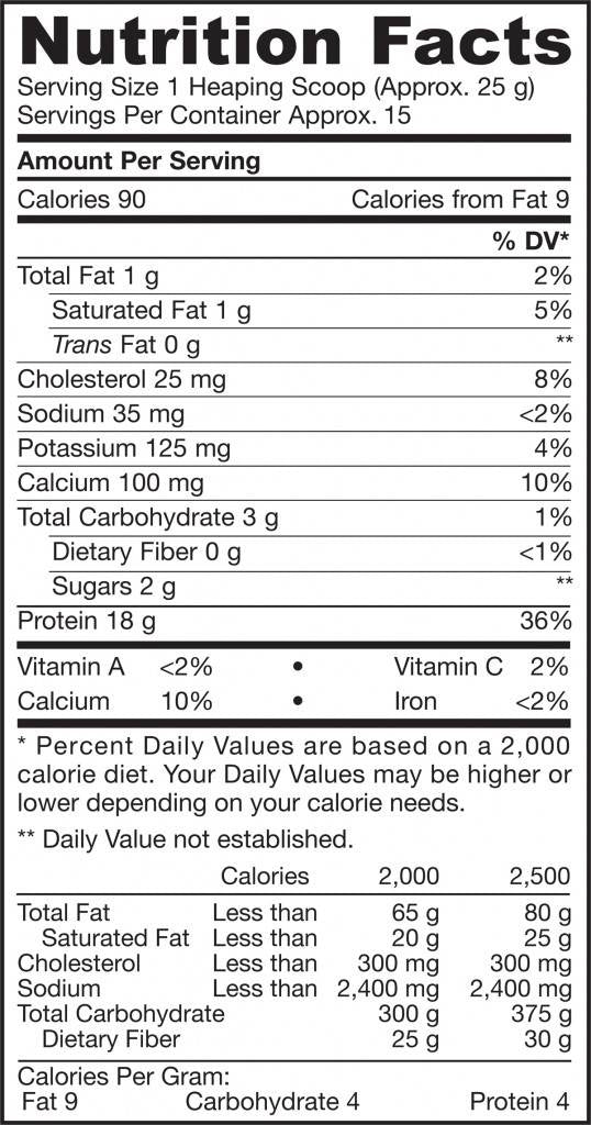 Proteine din zer Hrănit cu iarbă 370 de grame