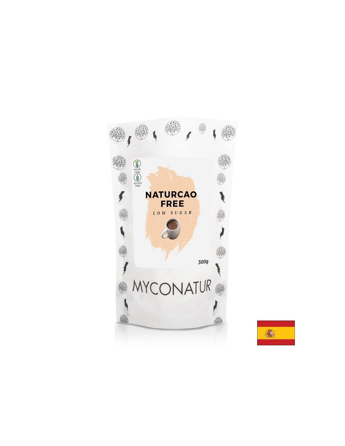 Cacao cu indulcitori BIO, 300 g pudra