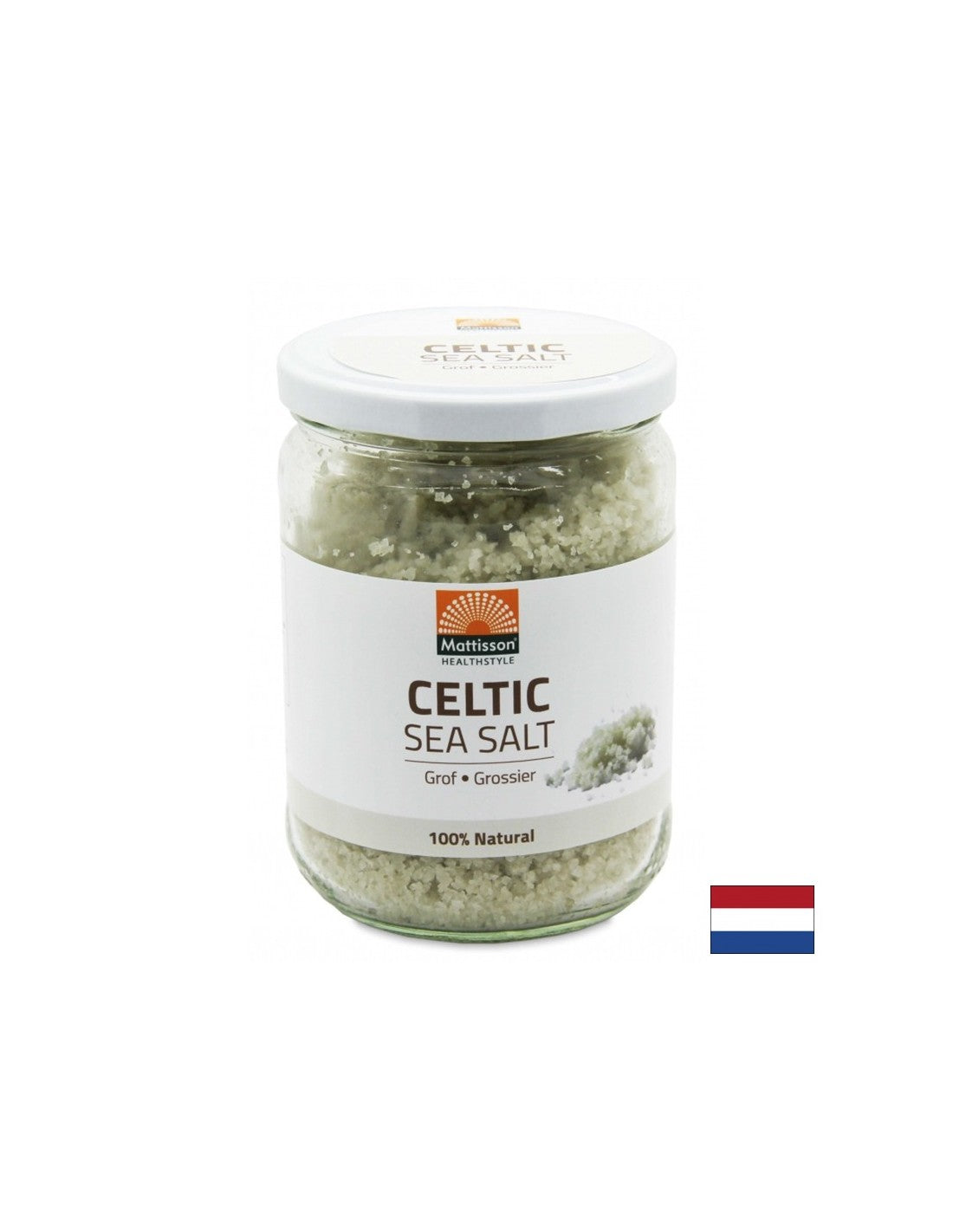 Sare de mare celtică (grunjoasă), 400 g Mattisson Healthstyle