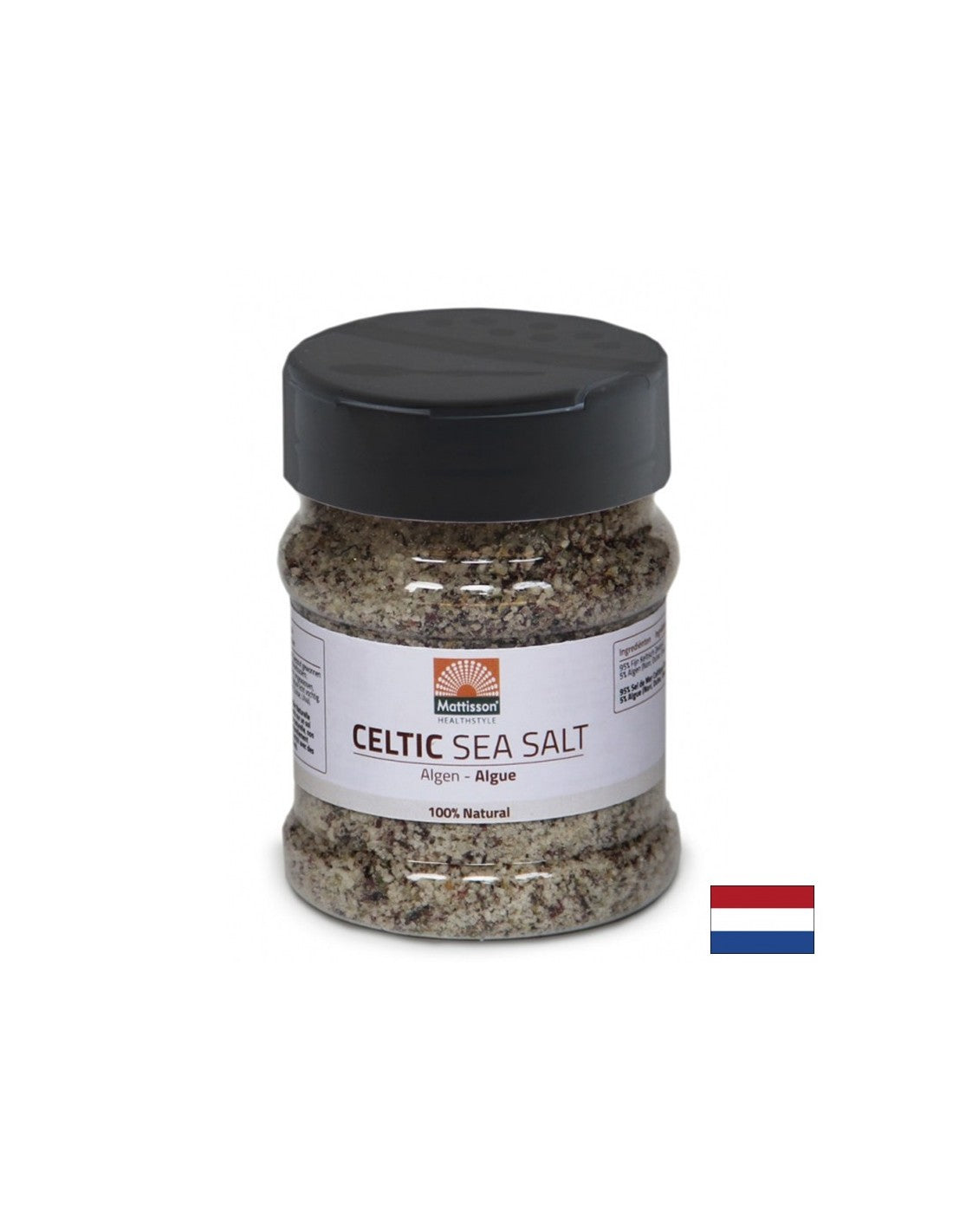 Sare de mare celtică cu alge, 200 g Mattisson Healthstyle