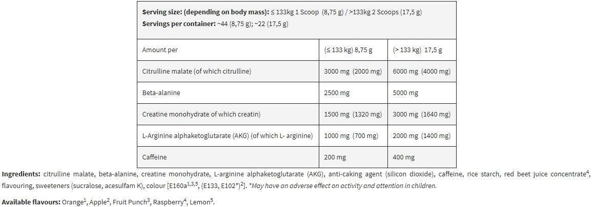 Black Line / Pompă Shaaboom - 17,5 grame