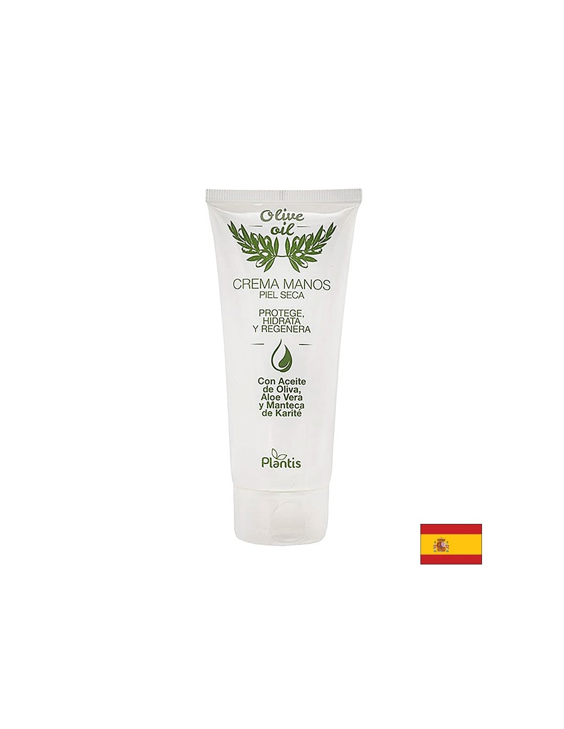 Crema de maini hidratanta cu unt de shea si ulei de masline - Crema manos Plantis®, 100 ml