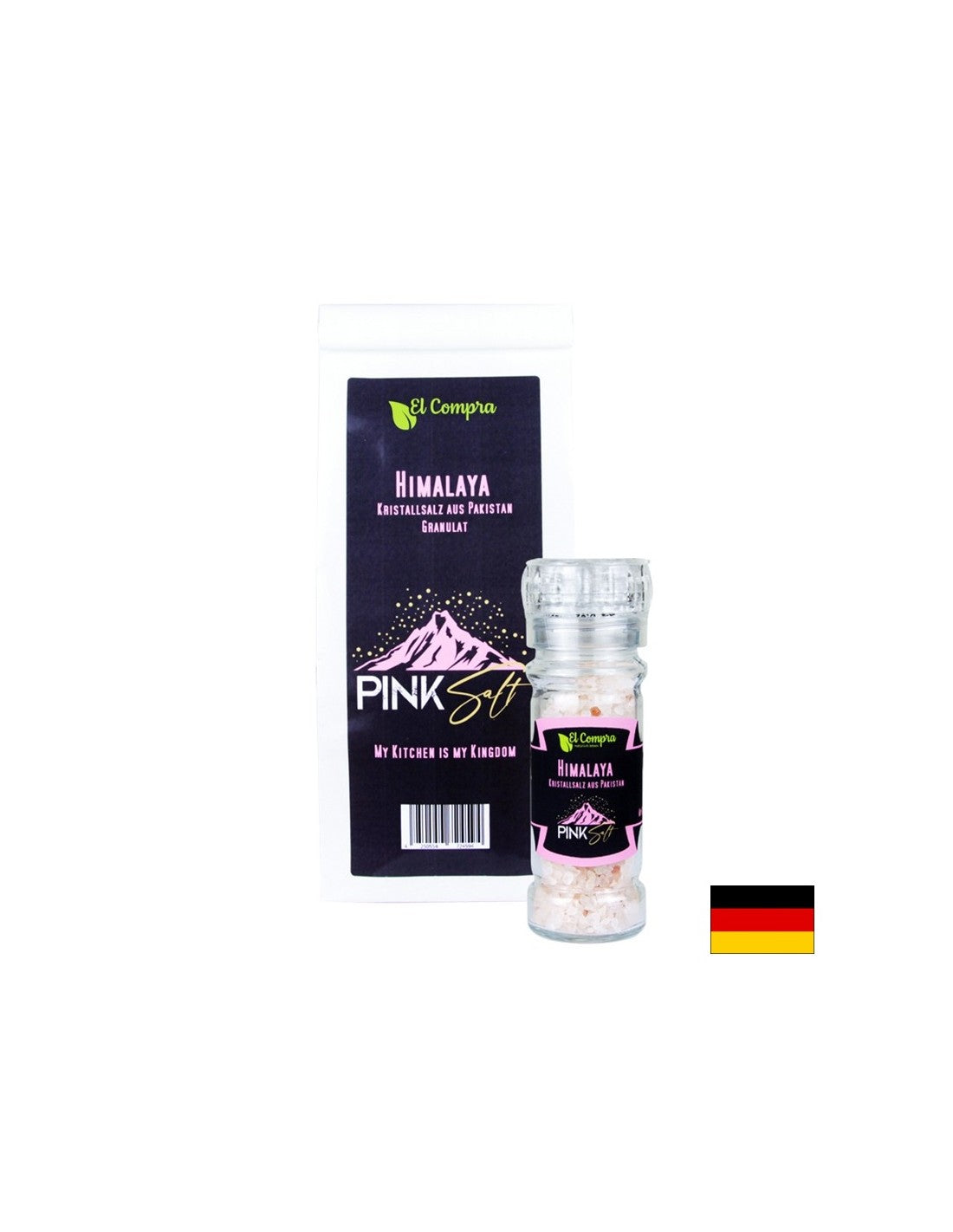 Sare roz de Himalaya, cristale, 1 kg